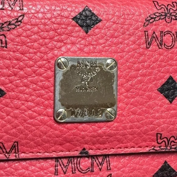 MCM trifold wallet